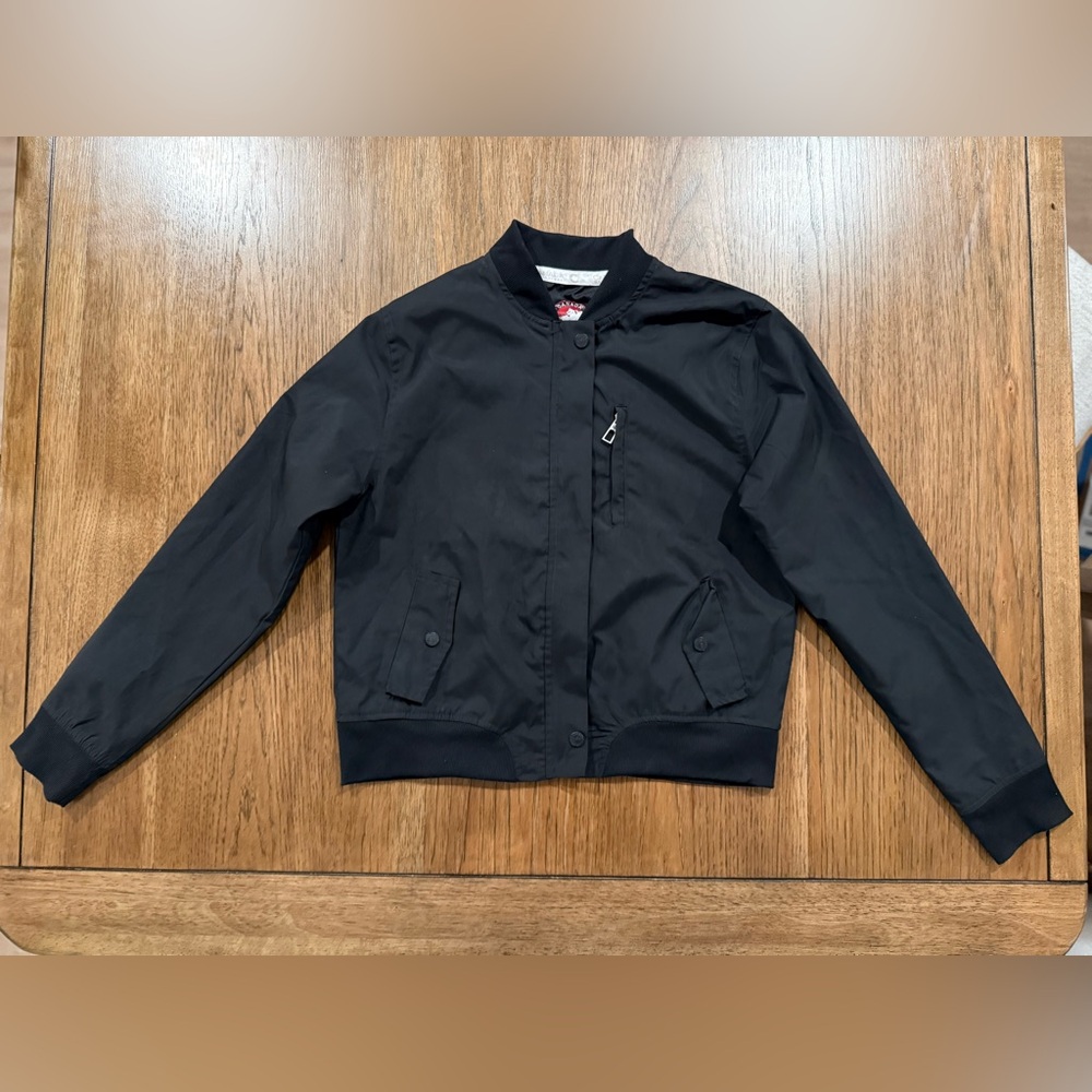 Canada Weather Gear Basic Zip Up Bomber Lightweight Jacket Women's Size Medium
